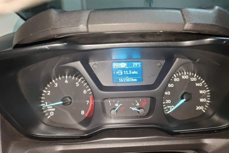 Used Ford Tourneo Custom 2017 2.0T Automatic Elite Edition Odometer Close Up