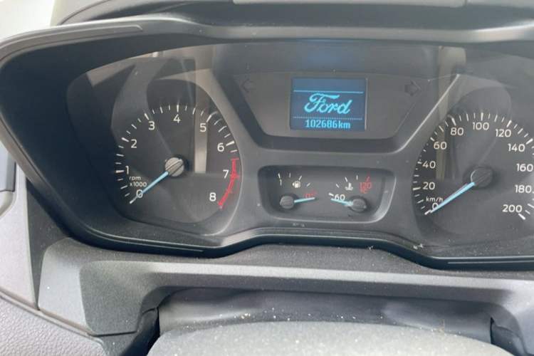 Used Ford Tourneo Custom 2017 2.0T Automatic Elite Edition Odometer Close Up