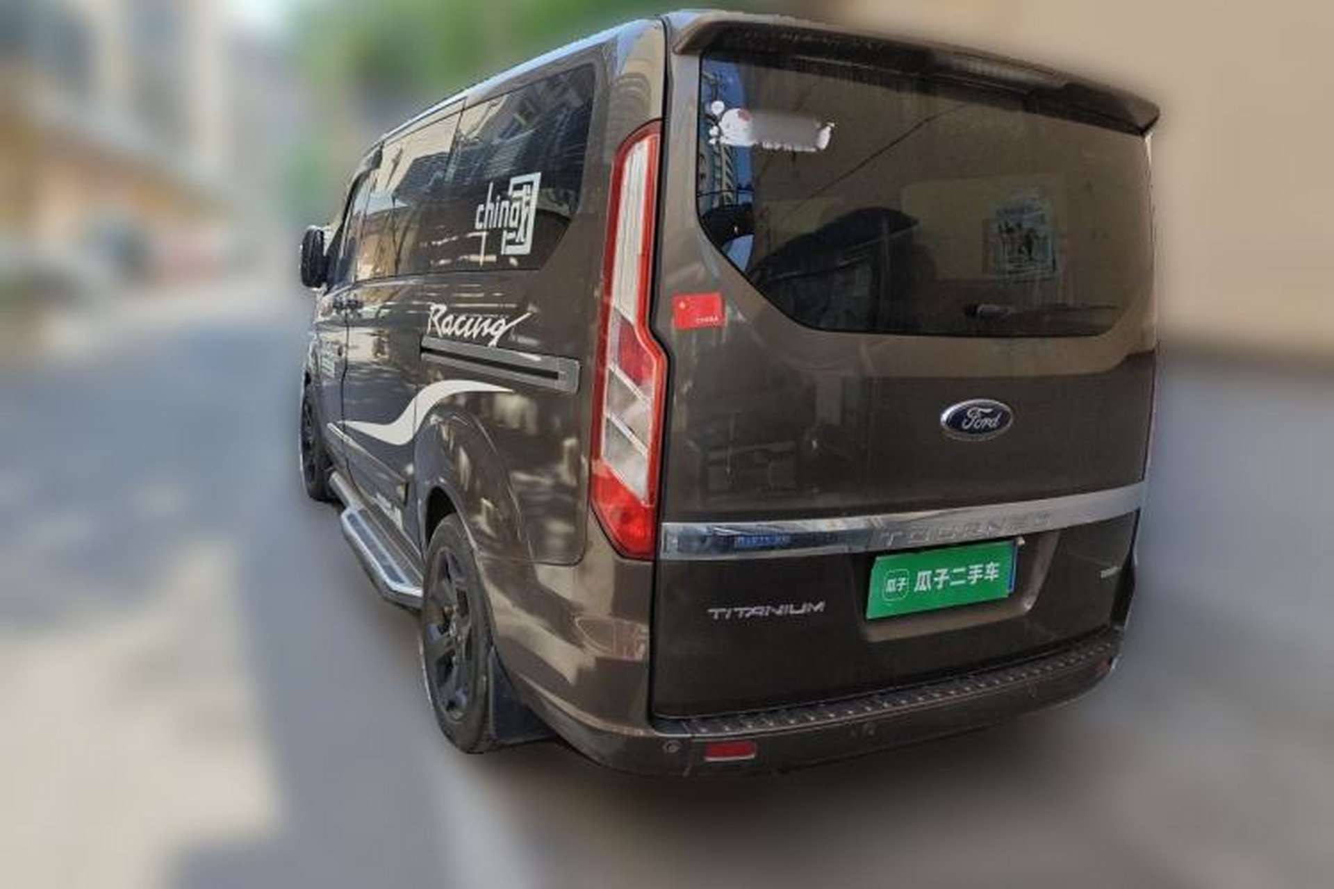 Used Ford Tourneo Custom 2017 2.0T Automatic Elite Version Rear Left 45 Deg