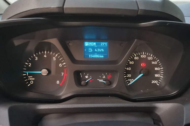 Used Ford Tourneo Custom 2017 2.0T Automatic Elite Edition Odometer Close Up