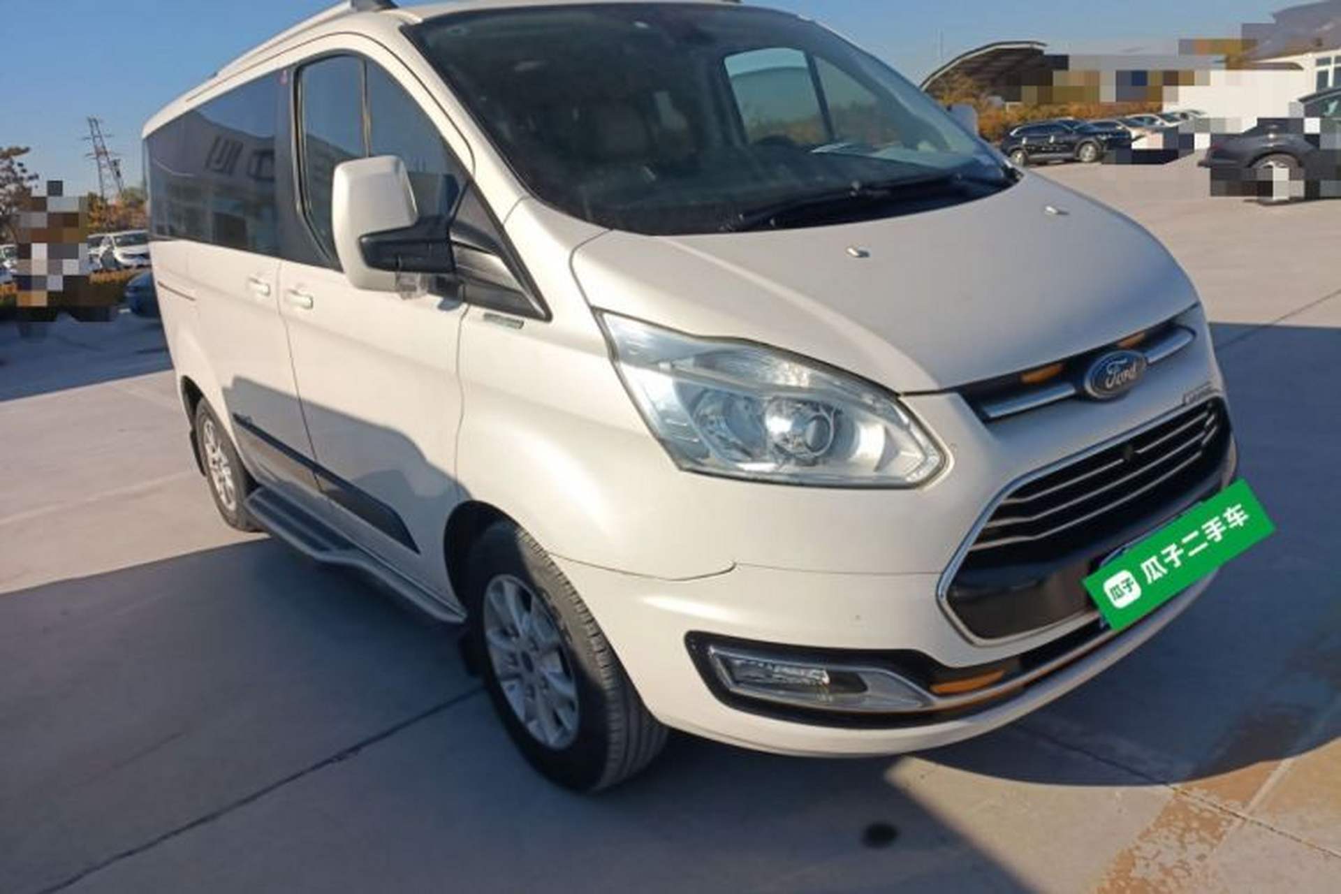 Used Ford Tourneo Custom 2017 2.0T Automatic Elite Edition Front Right 45 Deg