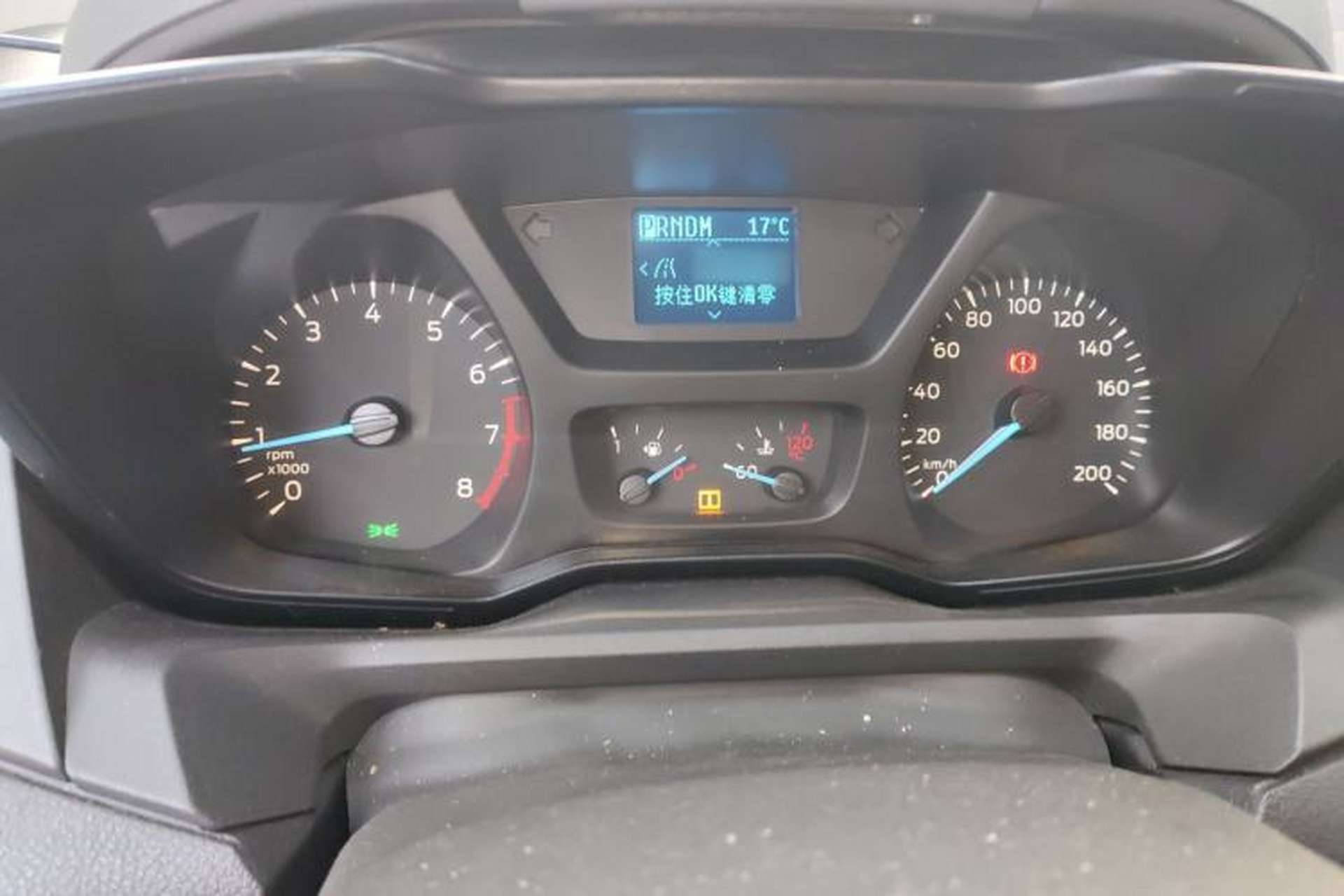 Used Ford Tourneo Custom 2017 2.0T Automatic Elite Edition Instrument Cluster