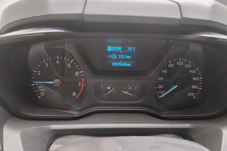 Used Ford Tourneo Custom 2017 2.0T Automatic Elite Edition Odometer Close Up