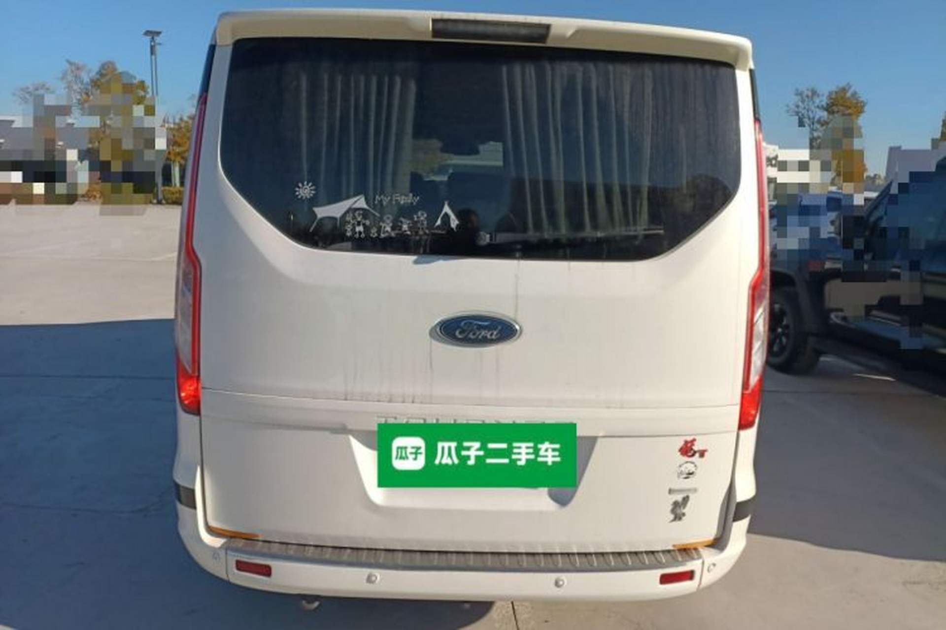 Used Ford Tourneo Custom 2017 2.0T Automatic Elite Edition Rear