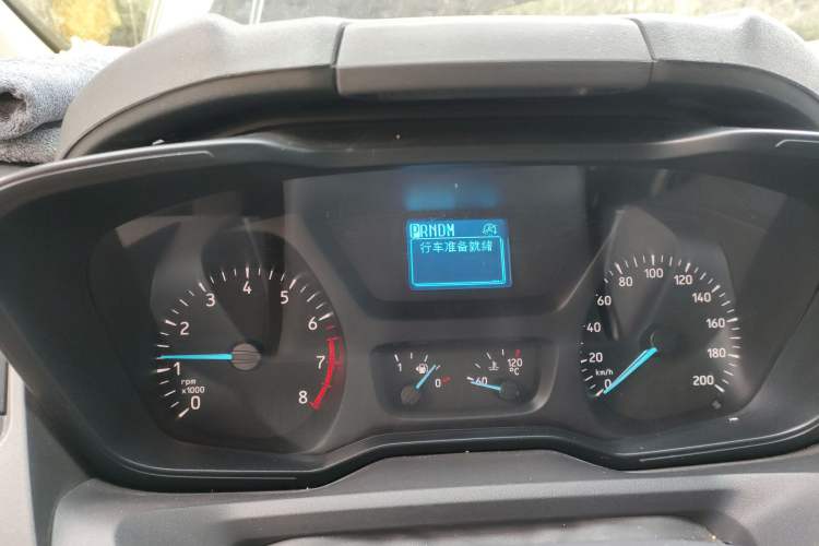 Used Ford Tourneo Custom 2020 2.0T Automatic Elite Version China VI Standard Instrument Cluster