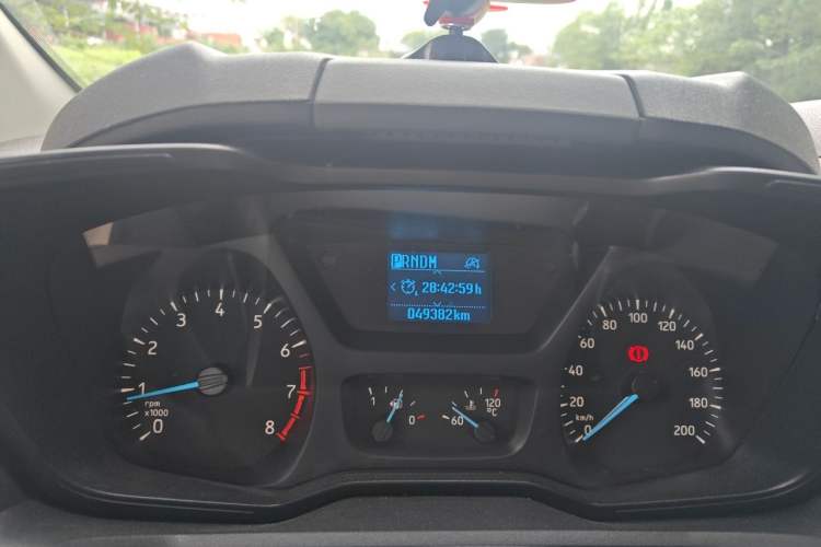 Used Ford Tourneo Custom 2020 2.0T Automatic Elite Edition China VI Standard Instrument Cluster