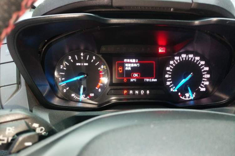 Used Ford Tourneo Custom 2020 2.0T Automatic Elite Edition China VI Standard Instrument Cluster