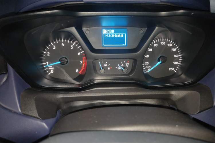 Used Ford Tourneo Custom 2020 2.0T Automatic Elite Edition China VI Standard Odometer Close Up