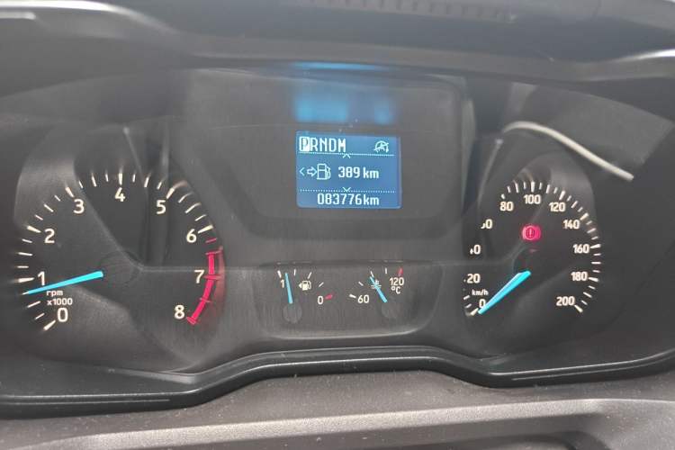 Used Ford Tourneo Custom 2020 2.0T Automatic Elite Edition China VI Standard Odometer Close Up