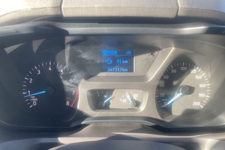 Used Ford Tourneo Custom 2020 2.0T Automatic Elite Edition China VI Standard Odometer Close Up