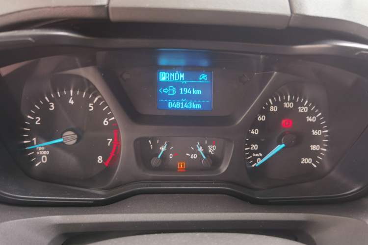Used Ford Tourneo Custom 2020 Revised Version 2.0T Automatic Elite Edition Odometer Close Up