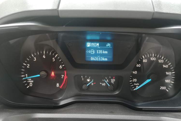 Used Ford Tourneo Custom 2020 2.0T Automatic Elite Edition China VI Standard Odometer Close Up