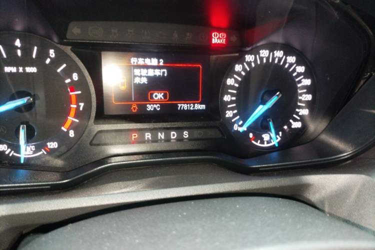 Used Ford Tourneo Custom 2020 2.0T Automatic Elite Edition China VI Standard Odometer Close Up