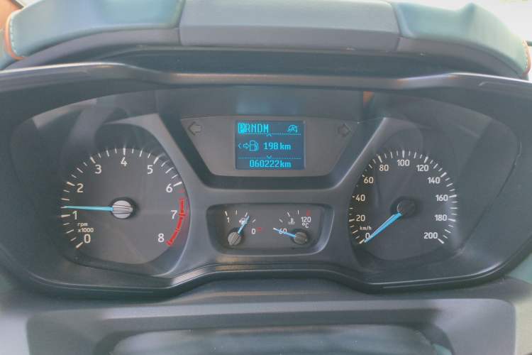 Used Ford Tourneo Custom 2020 2.0T Automatic Elite Edition China VI Standard Odometer Close Up