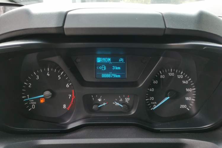 Used Ford Tourneo Custom 2020 2.0T Automatic Elite Edition China VI Standard Odometer Close Up
