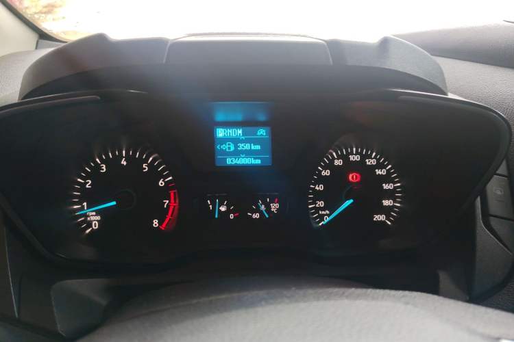 Used Ford Tourneo Custom 2020 2.0T Automatic Elite Version China VI Standard Instrument Cluster