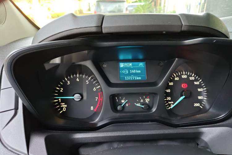 Used Ford Tourneo Custom 2020 Revised Version 2.0T Automatic Elite Edition Odometer Close Up