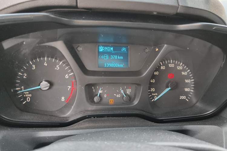 Used Ford Tourneo Custom 2020 2.0T Automatic Elite Edition China VI Standard Odometer Close Up