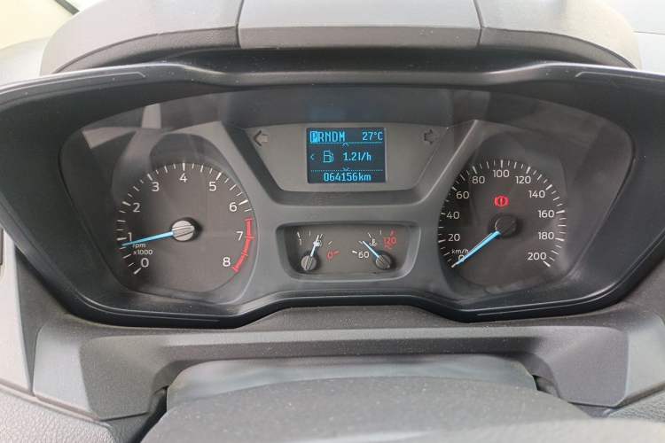 Used Ford Tourneo Custom 2020 Revised Version 2.0T Automatic Elite Edition Odometer Close Up