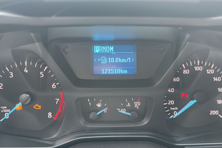 Used Ford Tourneo Custom 2020 2.0T Automatic Elite Version China VI Standard Odometer Close Up