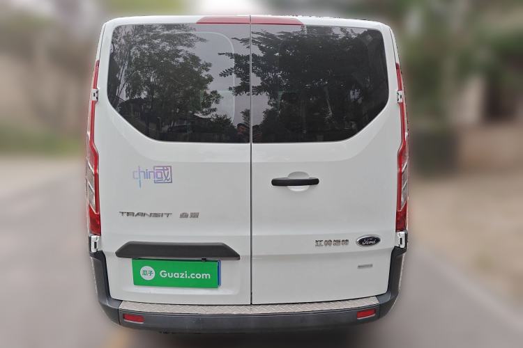 Used Ford Transit 2020 2.0T Gasoline Multi-Function Commercial Vehicle Mid-Drive Low-Roof Design with Dual Rear Doors Meeting China VI Emission Standards Rear