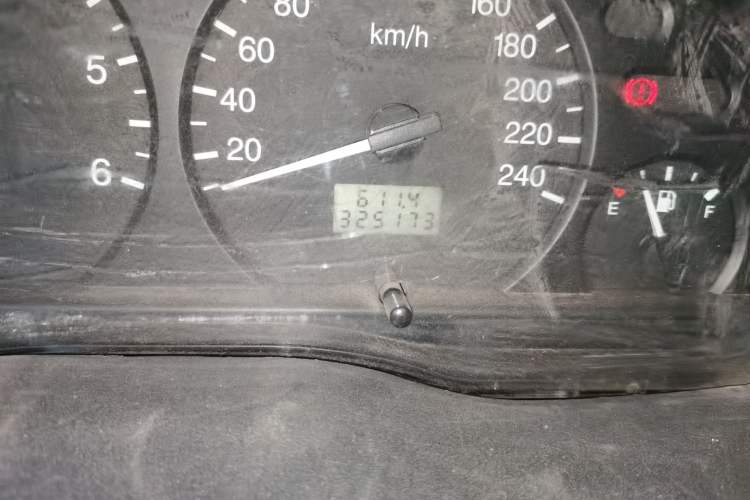Used Ford Transit  Odometer Close Up