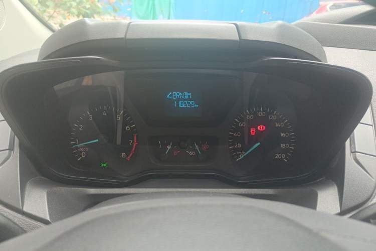 Used Ford Transit 2017 2.0T Gasoline Automatic Multi-Function Commercial Vehicle Mid-Drive Mid-Roof China V-standard Instrument Cluster