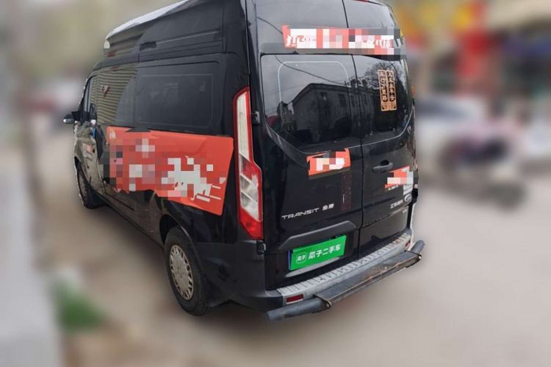 Used Ford Transit 2017 2.0T Diesel Multi-Function Commercial Vehicle Mid-Drive Mid-Roof China V Standard Rear Left 45 Deg