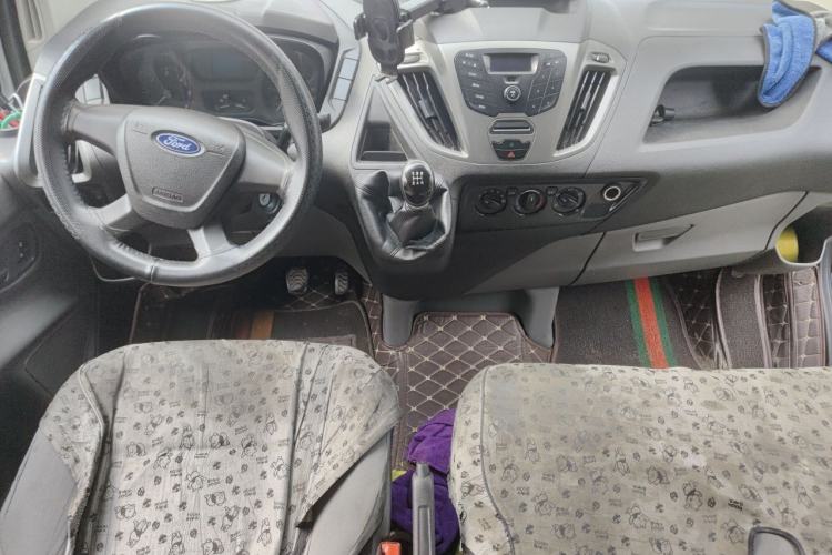 Used Ford Transit 2017 2.0T Gasoline Multi-Purpose Commercial Vehicle Short Wheelbase Mid-Roof China V Standard Center Console