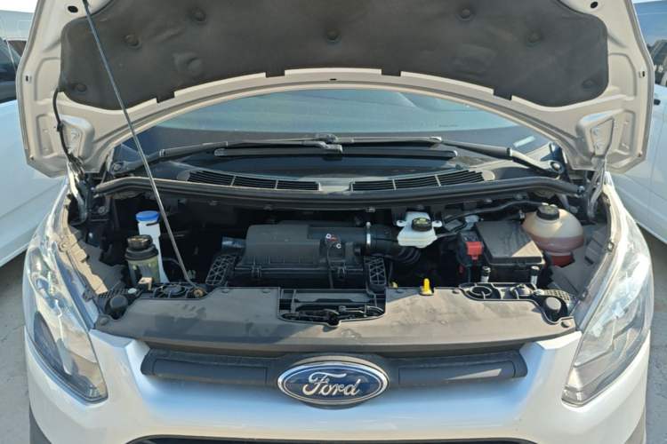 Used Ford Transit 2017 2.0T Diesel Multi-Function Commercial Vehicle Mid-Drive Mid-Roof China V Standard Engine Bay
