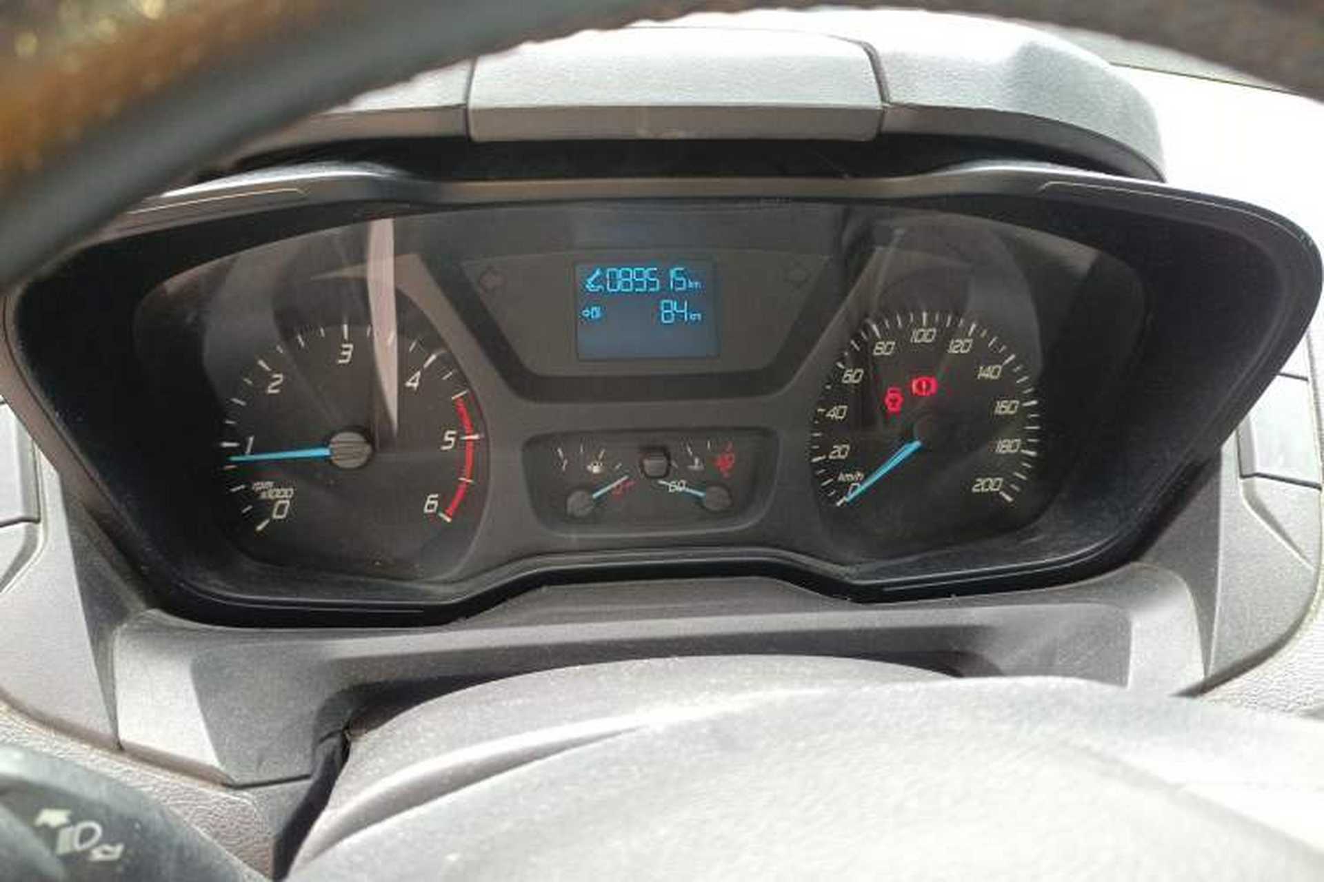 Used Ford Transit 2017 2.0T Diesel Multi-Function Commercial Vehicle Mid-Drive Mid-Roof China V Standard Instrument Cluster