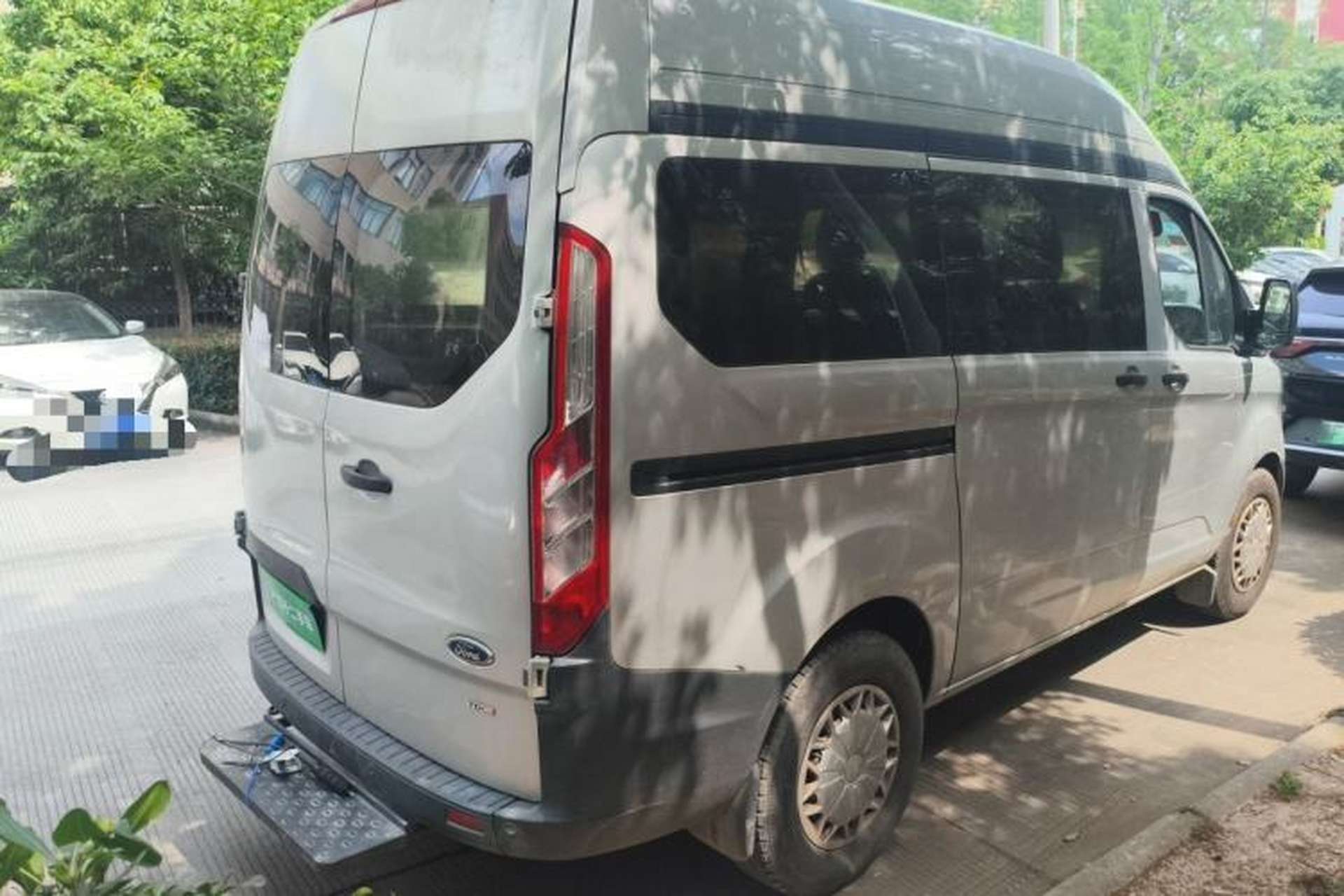 Used Ford Transit 2017 2.0T Diesel Multi-Function Commercial Vehicle Short Wheelbase Mid-Roof China V Standard Rear Right 45 Deg