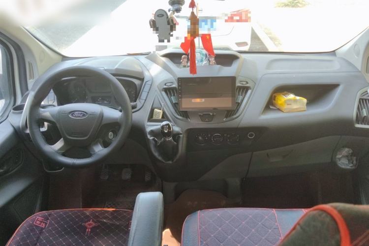 Used Ford Transit 2017 2.0T Diesel Multi-Function Commercial Vehicle Short Wheelbase Mid-Roof China V Standard Center Console