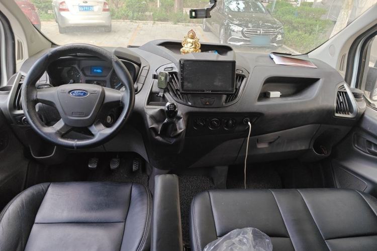 Used Ford Transit 2017 2.0T Diesel Multi-Function Commercial Vehicle Mid-Drive Mid-Roof China V Standard Center Console
