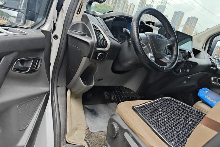 Used Ford Transit 2017 2.0T Diesel Multi-Function Commercial Vehicle Mid-Drive Mid-Roof China V Standard Driver Seat