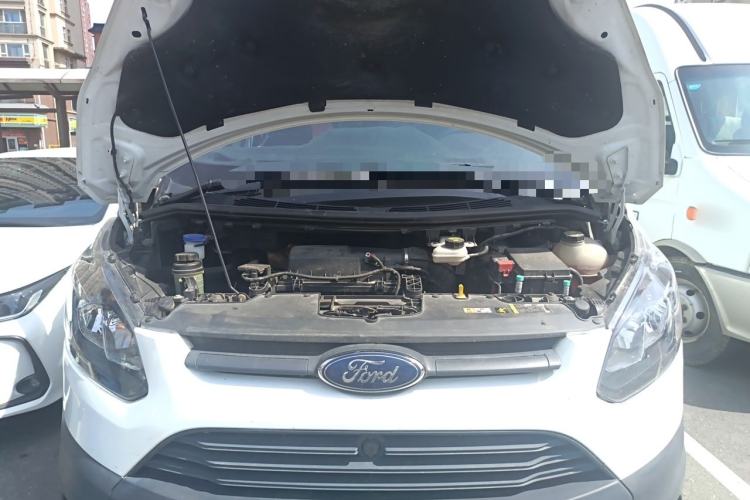 Used Ford Transit 2017 2.0T Diesel Multi-Function Commercial Vehicle Mid-Drive Mid-Roof China V Standard Engine Bay