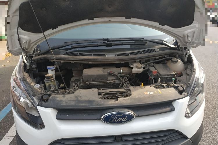 Used Ford Transit 2017 2.0T Diesel Van Mid-Chassis Mid-Roof China V Standard Engine Bay