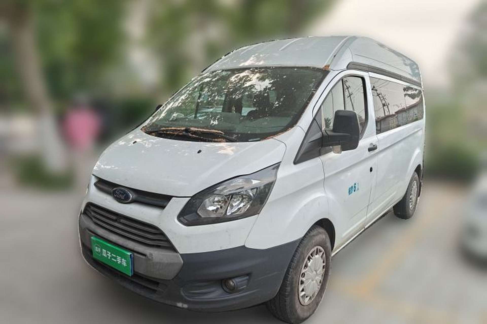 Used Ford Transit 2017 2.0T Diesel Multi-Function Commercial Vehicle Mid-Drive Mid-Roof China V Standard Front Left 45 Deg