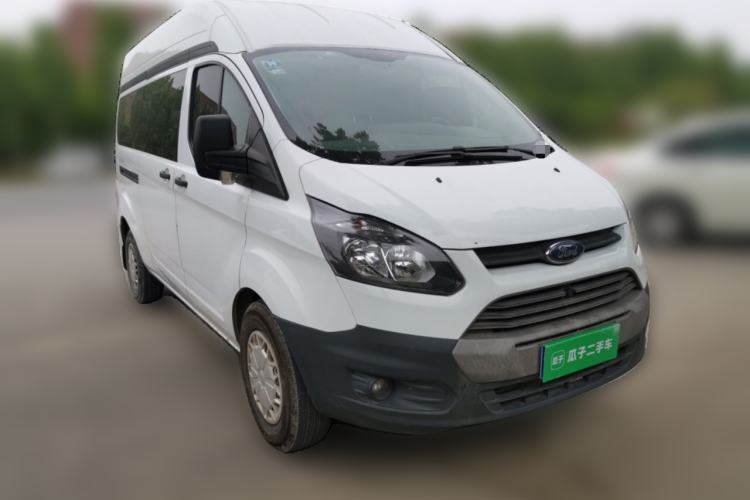 Used Ford Transit 2017 2.0T Diesel Multi-Function Commercial Vehicle Mid-Drive Mid-Roof China V Standard Front Right 45 Deg
