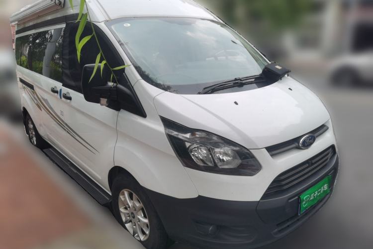 Used Ford Transit 2017 2.0T Diesel Multi-Function Commercial Vehicle Mid-Drive Mid-Roof China V Standard Front Right 45 Deg