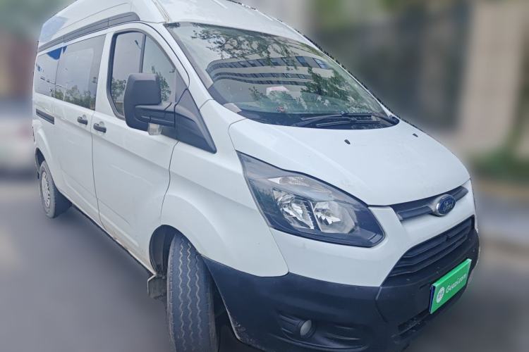 Used Ford Transit 2017 2.0T Diesel Multi-Function Commercial Vehicle Mid-Drive Mid-Roof China V Standard Front Right 45 Deg