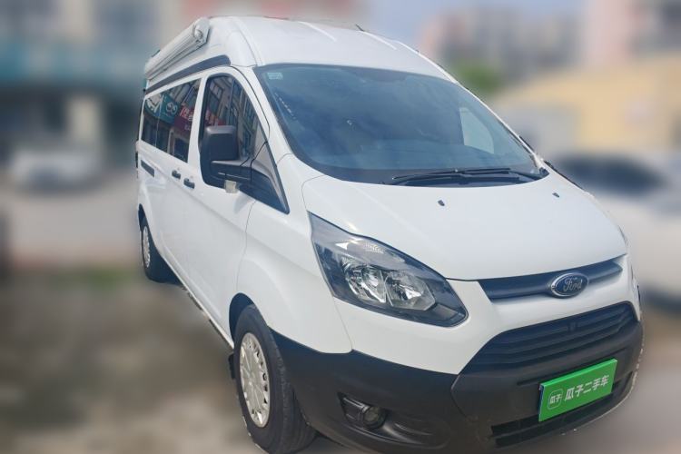 Used Ford Transit 2017 2.0T Diesel Multi-Function Commercial Vehicle Mid-Drive Mid-Roof China V Standard Front Right 45 Deg