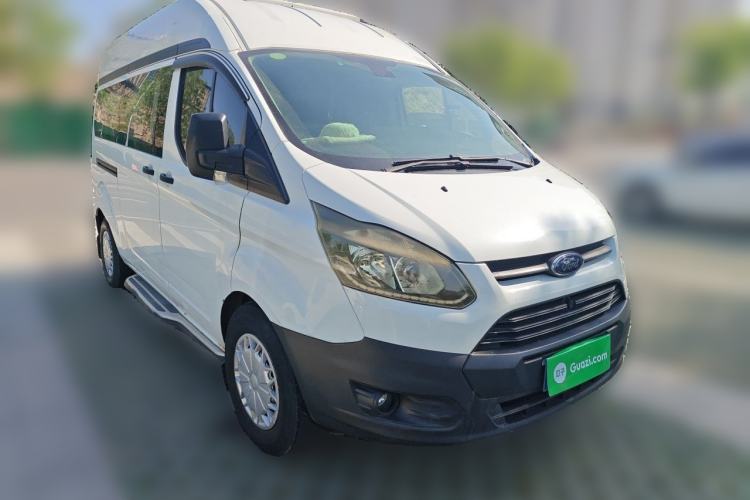 Used Ford Transit 2017 2.0T Diesel Multi-Function Commercial Vehicle Mid-Drive Mid-Roof China V Standard Front Right 45 Deg