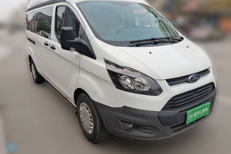 Used Ford Transit 2017 2.0T Diesel Multi-Function Commercial Vehicle Mid-Drive Mid-Roof China V Standard Front Right 45 Deg