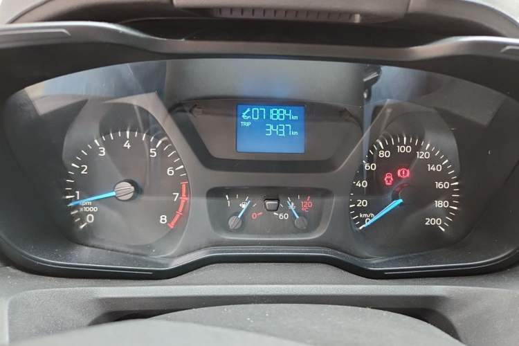 Used Ford Transit 2017 2.0T Gasoline Multi-Purpose Commercial Vehicle Short Wheelbase Mid-Roof China V Standard Instrument Cluster
