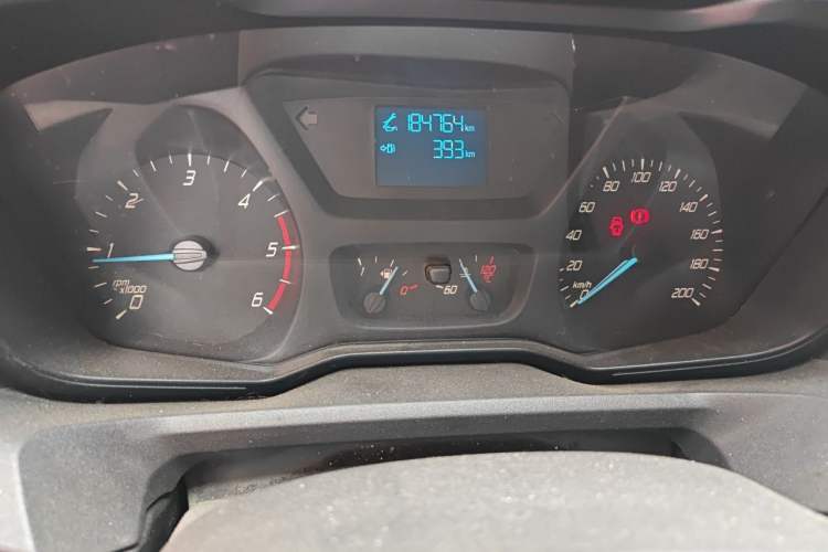 Used Ford Transit 2017 2.0T Diesel Multi-Function Commercial Vehicle Mid-Drive Mid-Roof China V Standard Instrument Cluster