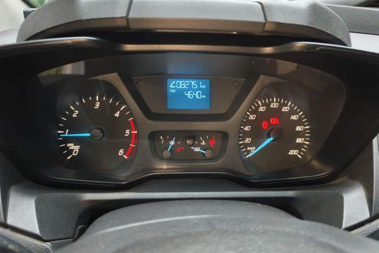 Used Ford Transit 2017 2.0T Diesel Multi-Function Commercial Vehicle Mid-Drive Mid-Roof China V Standard Instrument Cluster