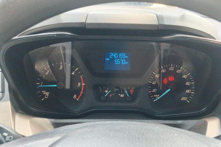 Used Ford Transit 2017 2.0T Diesel Multi-Purpose Commercial Vehicle Mid-Drive Mid-Roof China IV Standard Instrument Cluster