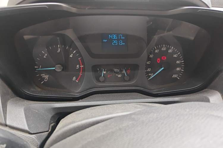 Used Ford Transit 2017 2.0T Diesel Multi-Function Commercial Vehicle Mid-Drive Mid-Roof China V Standard Instrument Cluster