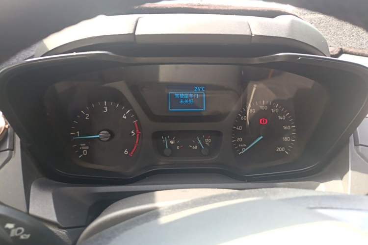 Used Ford Transit 2017 2.0T Diesel Multi-Function Commercial Vehicle Mid-Drive Mid-Roof China V Standard Instrument Cluster